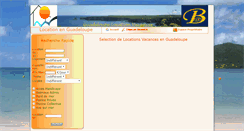 Desktop Screenshot of guadeloupe-vacances.fr